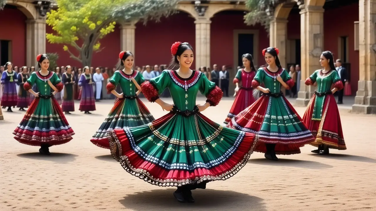 Danza mexicana: color, tradición y alegría