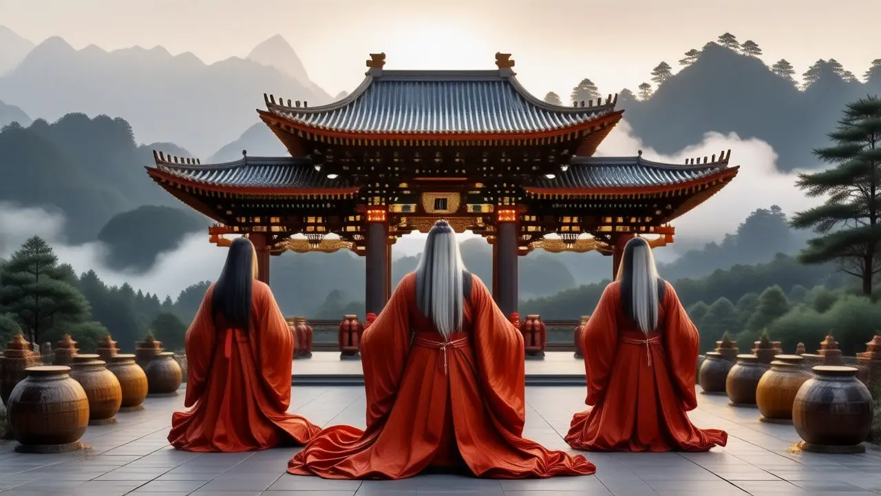 Templos antiguos evocan serenidad oriental