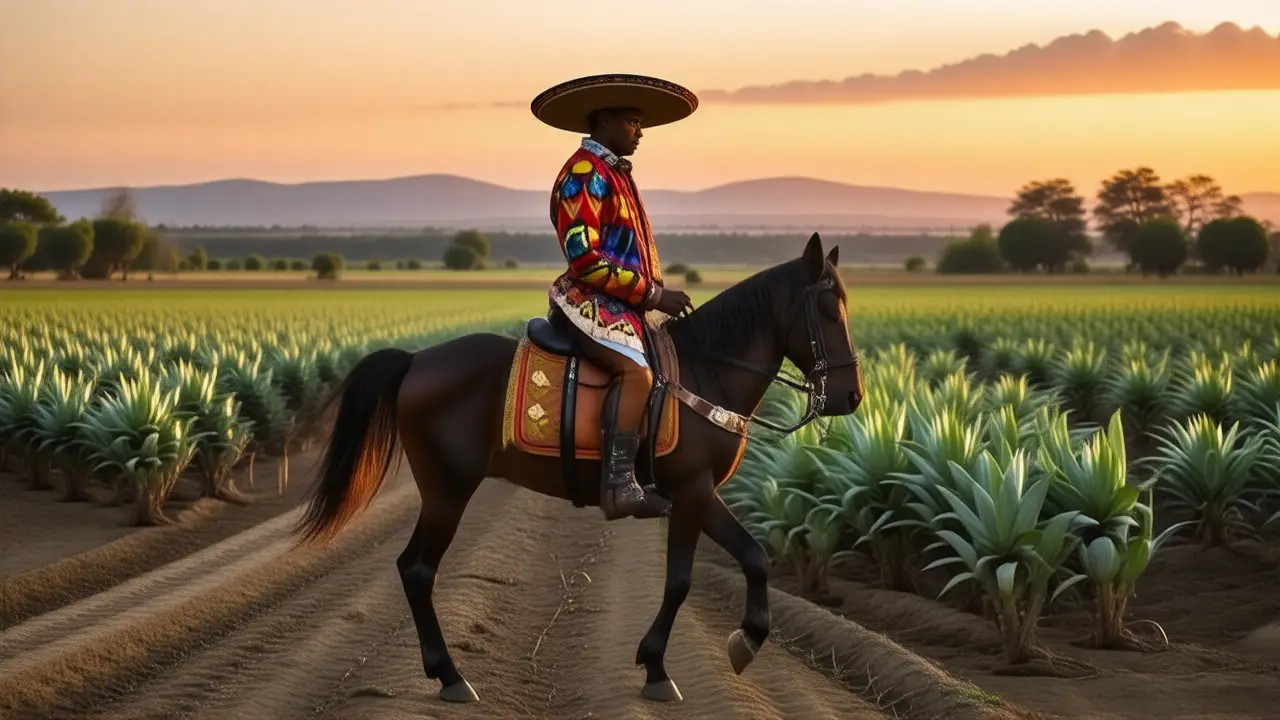 Un vaquero mexicano simboliza su herencia