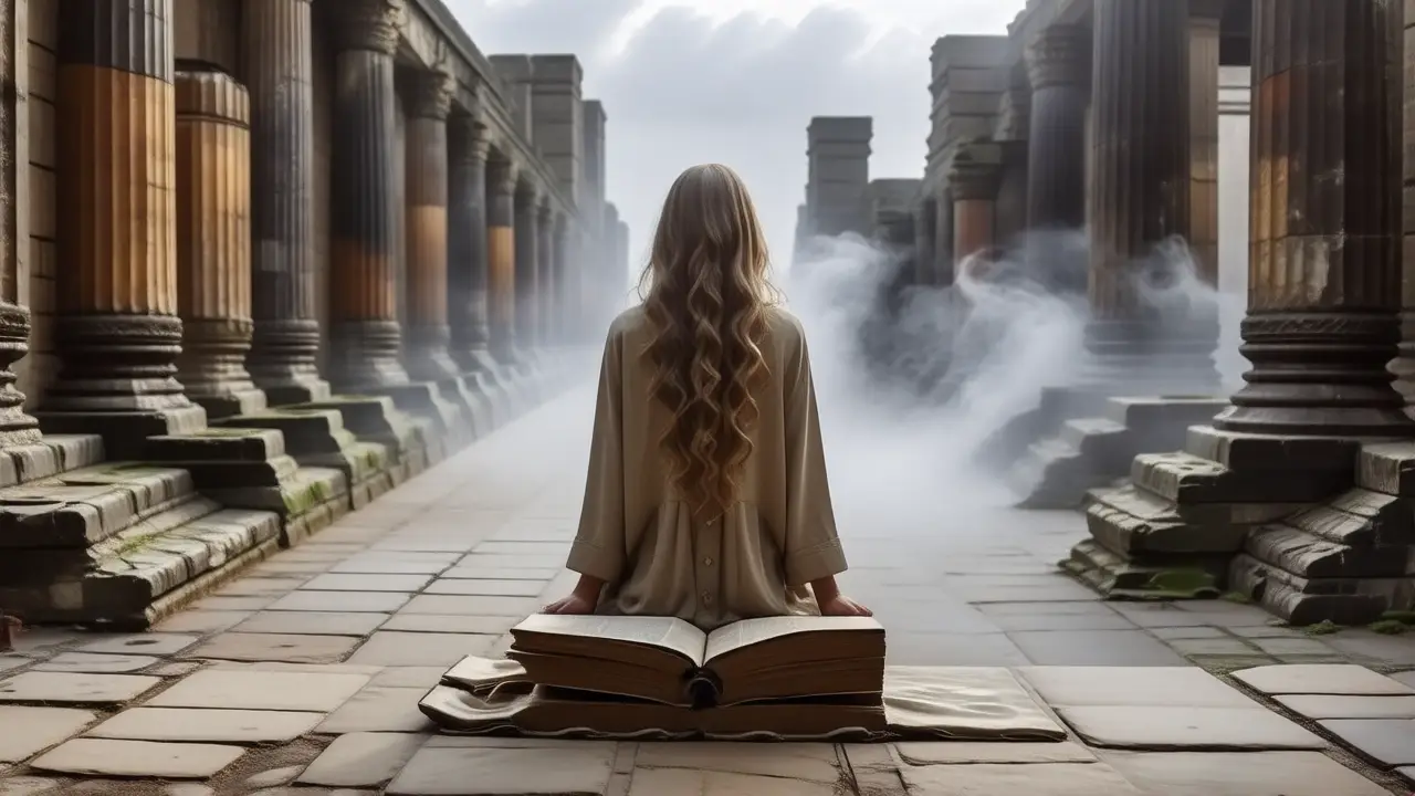 Ruinas antiguas evocan misterio y reflexión