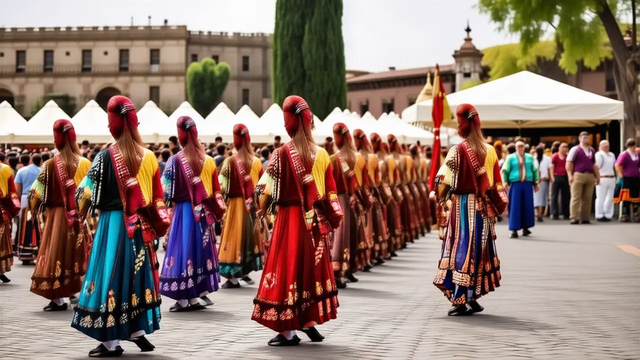 México celebra un festival vibrante y festivo