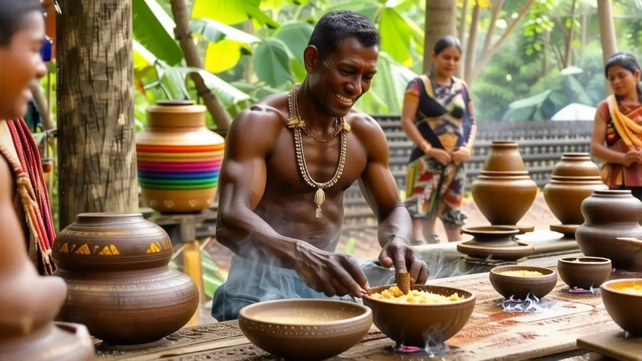 Fotografía etnográfica muestra vida indígena