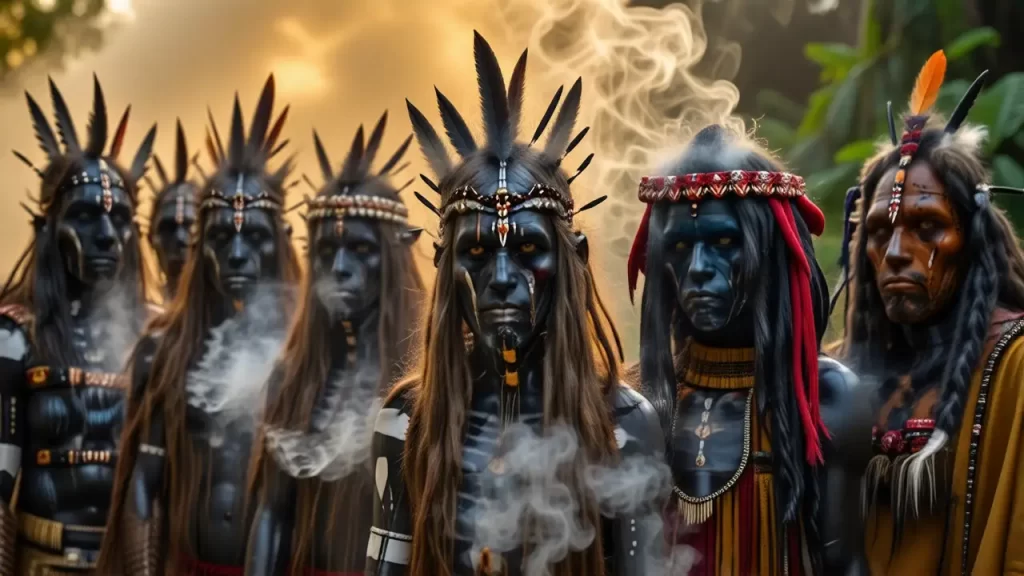 Rituales ancestrales brillan en la selva
