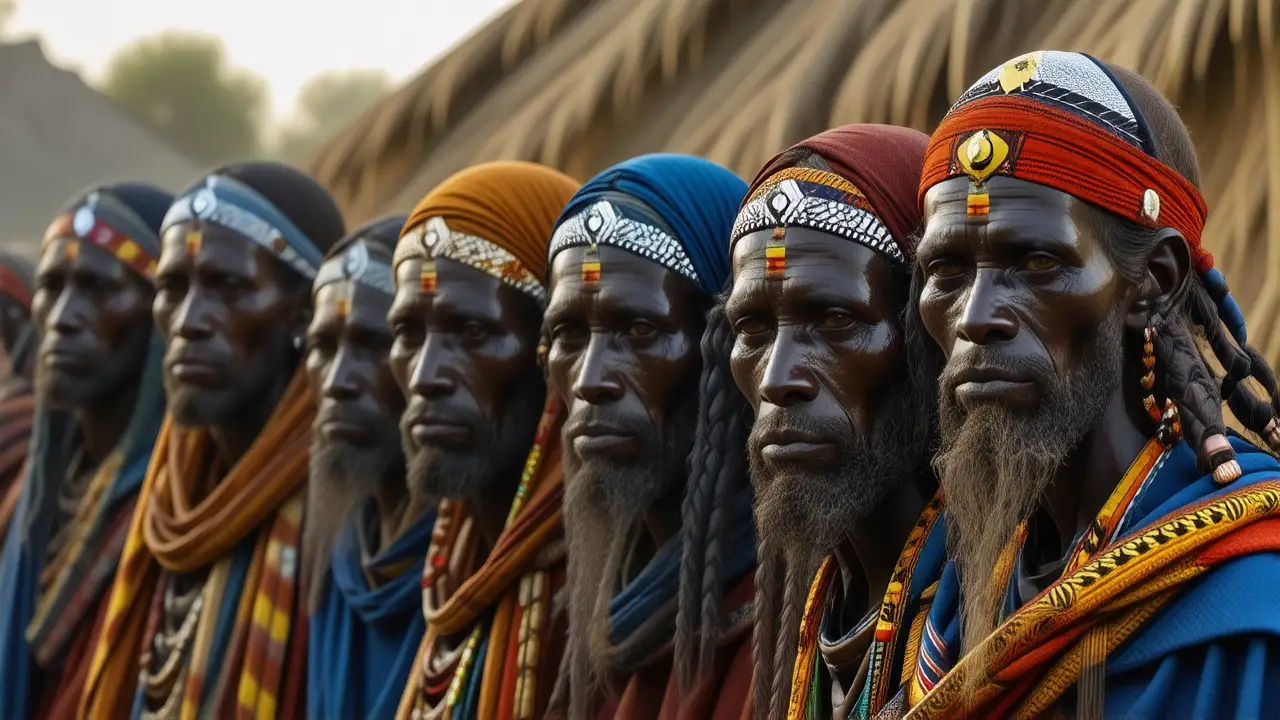 Una aldea africana ancestral, resiliente y luminosa
