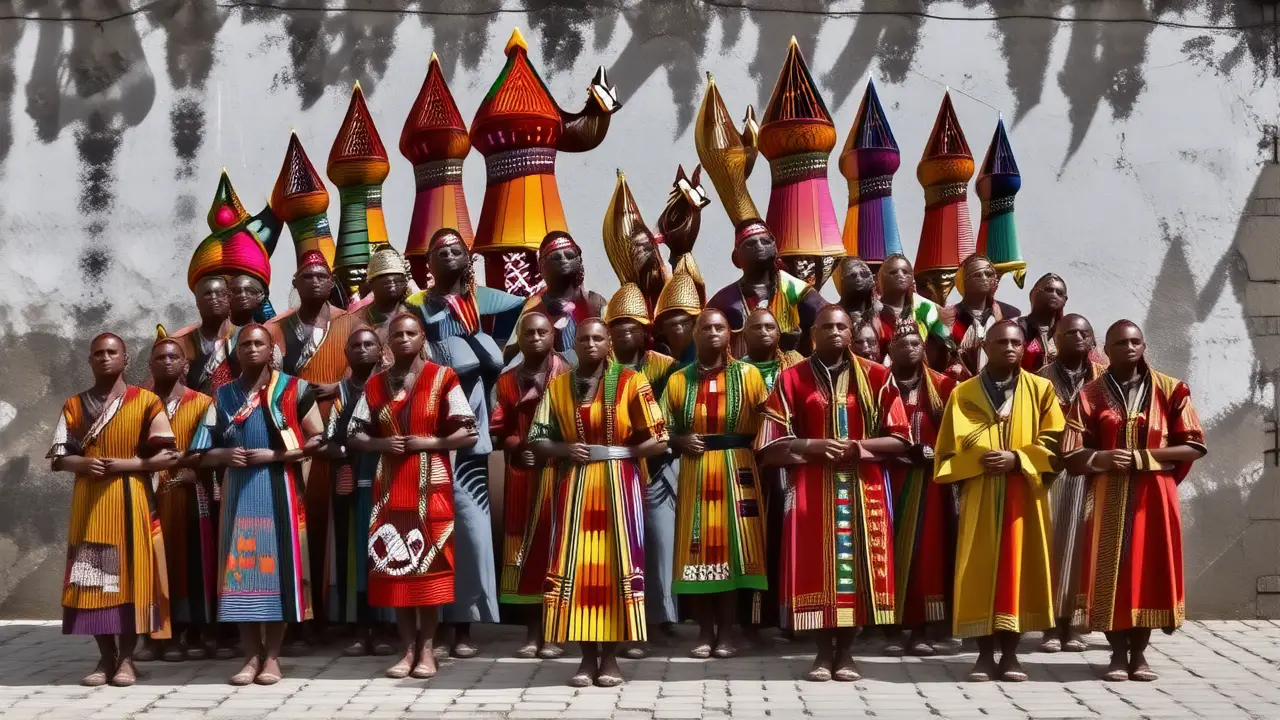 África ancestral revive en color y fuerza