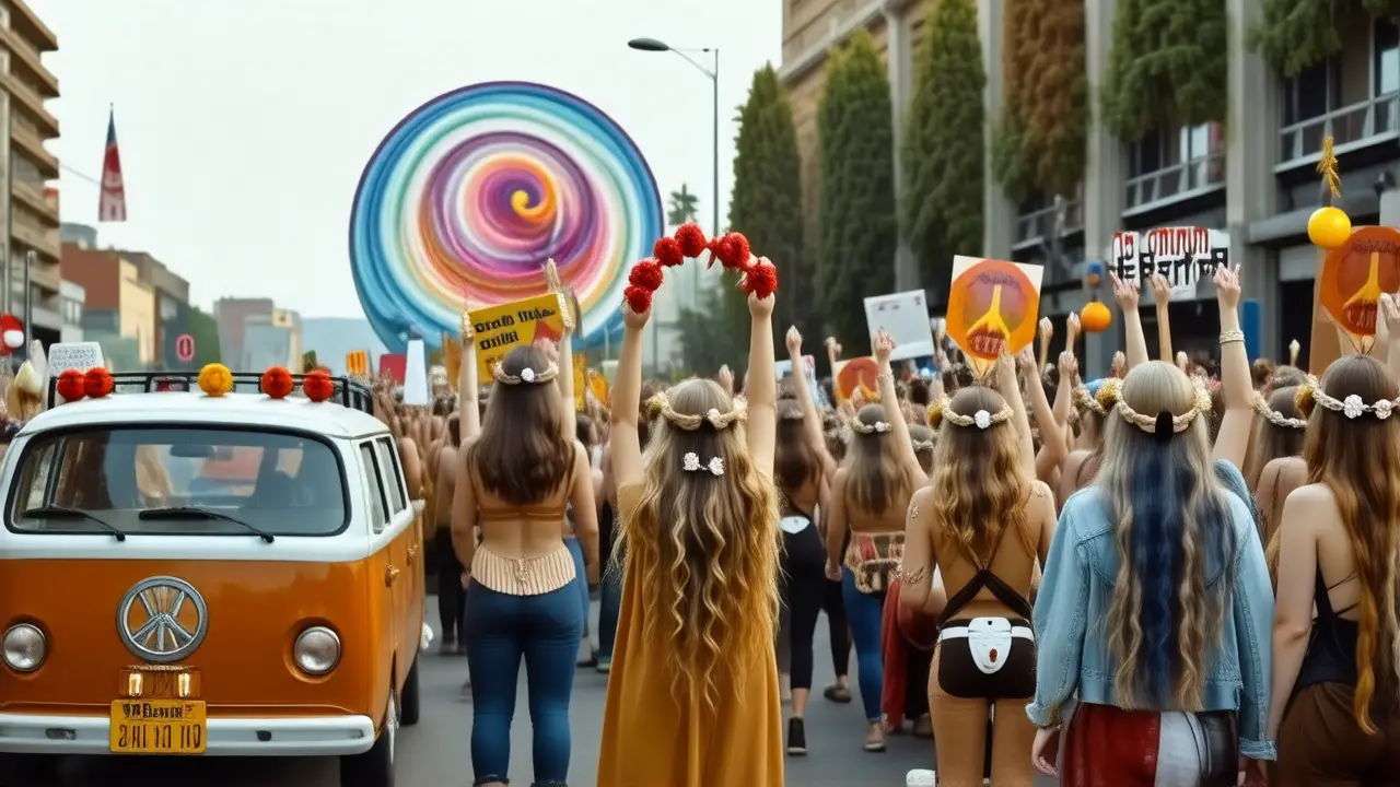 Los años sesenta evocan una calle vibrante