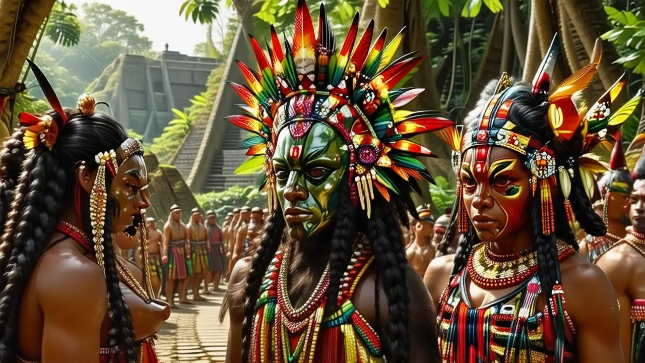 Mayans ancestrales celebran su rica cultura