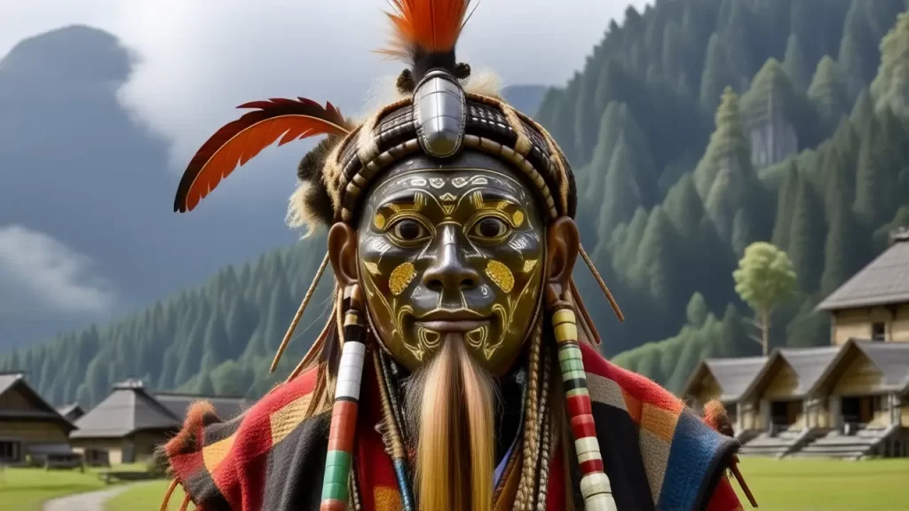 Un indígena cuenta su herencia ancestral