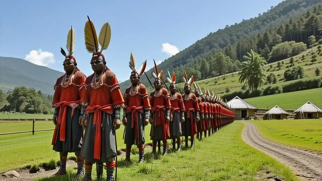 Comunidad indígena, textiles y tradición ancestral