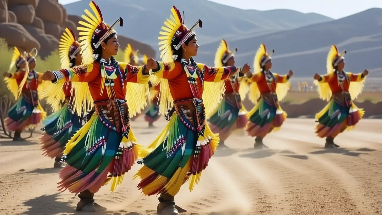 Danzantes yaquis muestran rica herencia ancestral