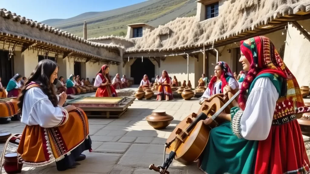 Macedonia: pueblo soleado