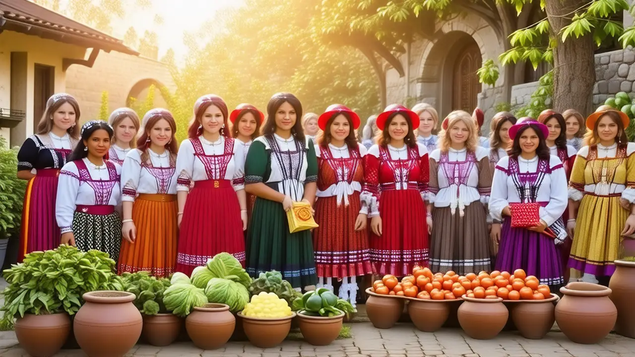 Macedonia rural: cultura vibrante y colorida