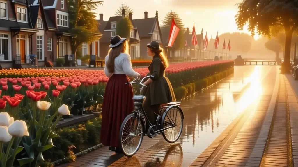 Holanda es un lugar pintoresco y sereno