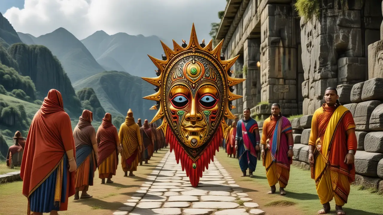 Incas ancestrales: belleza andina y simbolismo solar