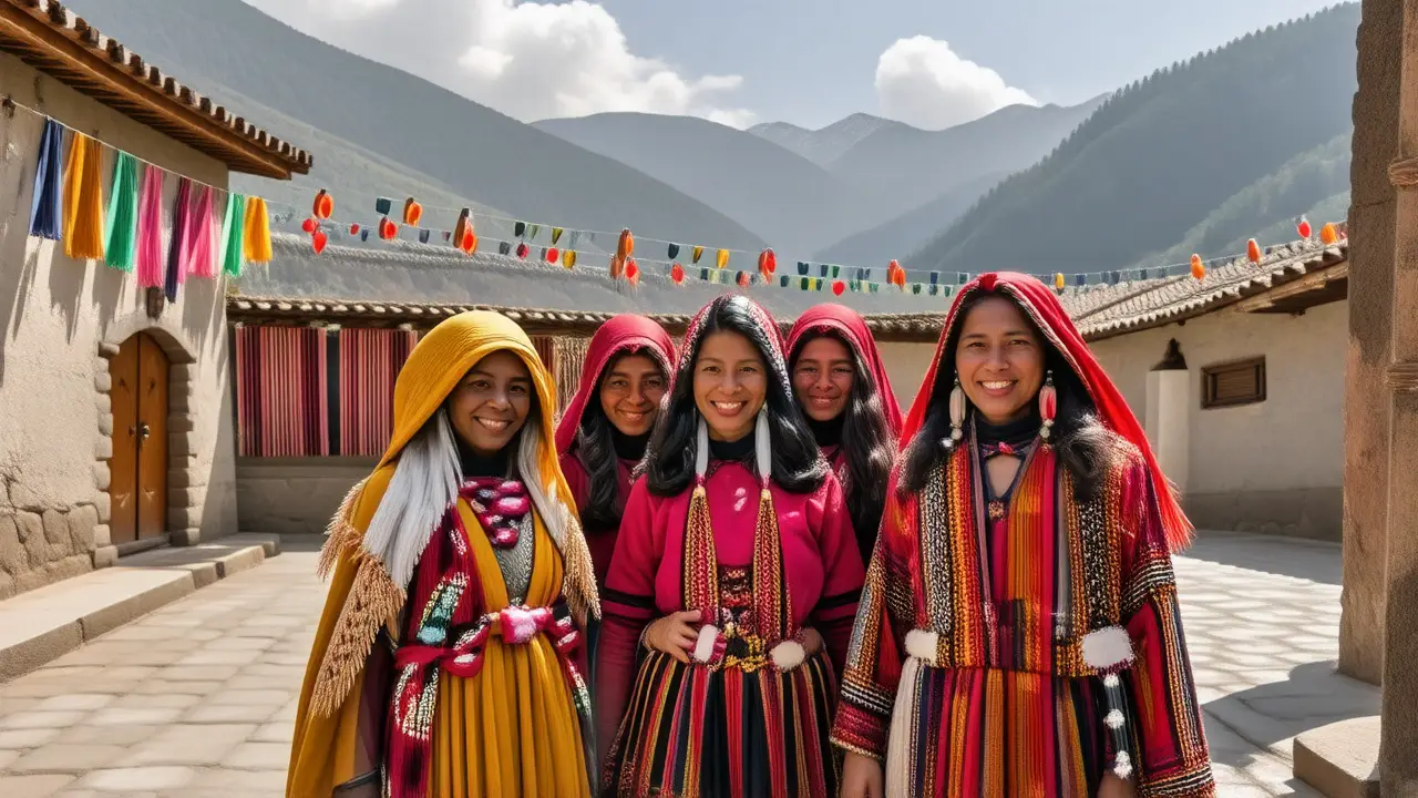 Andes: cultura vibrante y colorida