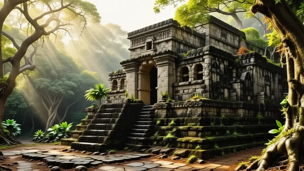 Ruinas mayas antiguas evocan misterio y belleza