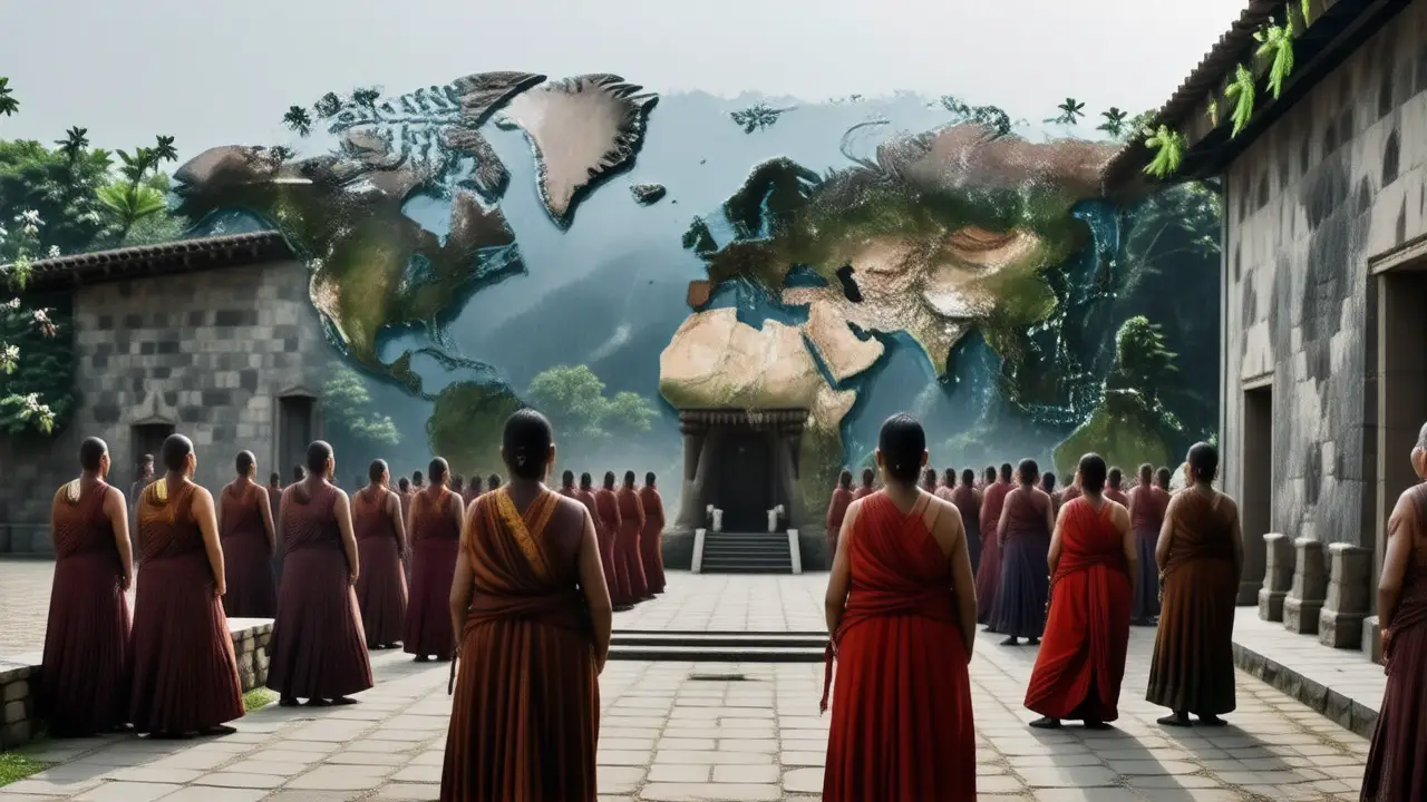 Un pueblo ancestral, colores y danza