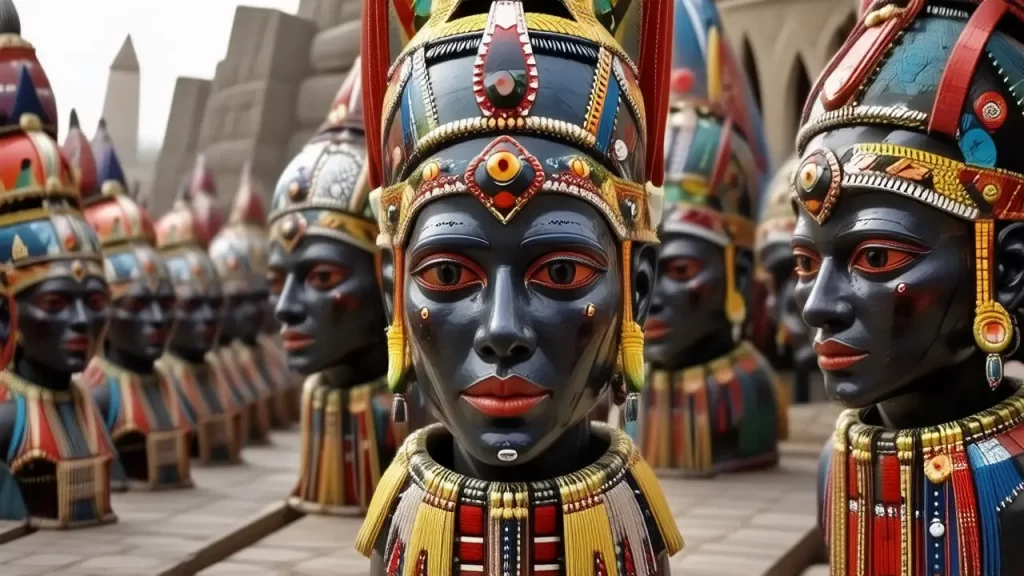Máscaras ancestrales muestran riqueza cultural global