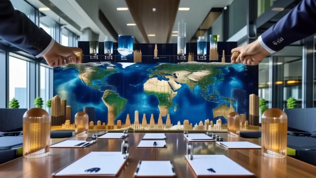 Equipo global celebra un ambiente profesional